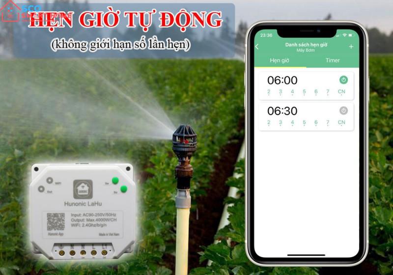 Công tắc Hunonic Lahu 1 kênh công suất lớn 4000W