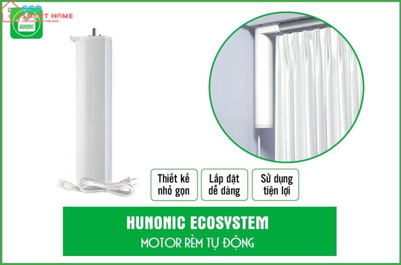 Động cơ rèm thông minh Hunonic Ecosystem | Điều khiển rèm từ xa qua điện thoại