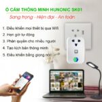 tính năng điều khiển từ xa, hẹn giờ tự động của ổ cắm thông minh SK01