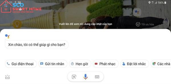 Google Assistant hỗ trợ tiếng Việt.