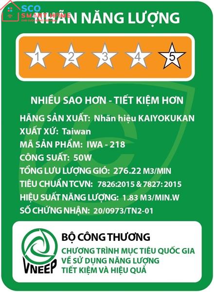 Quạt trần Nhật KAIYOKUKAN NAGO 594