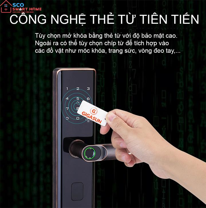 Khóa cửa thông minh GIGASUN D01R