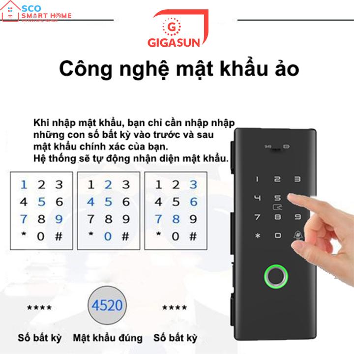 Khóa cửa thông minh Gigasun GL01B