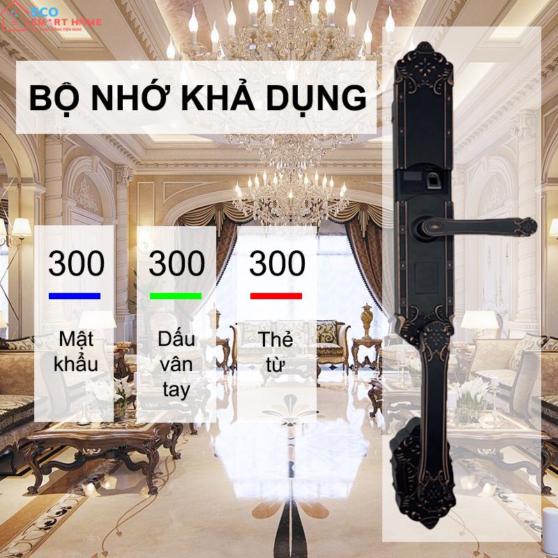 Khóa cửa vân tay thông minh Gigasun X1B