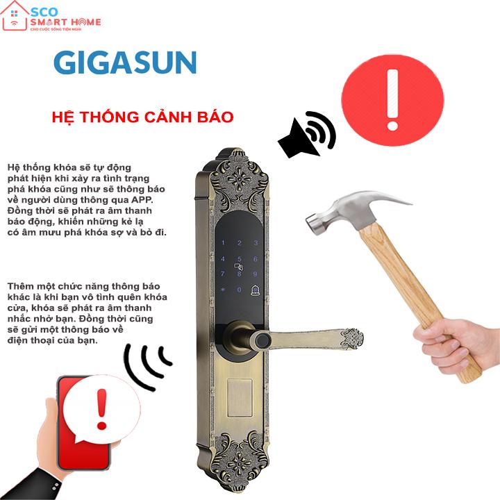 Khóa cửa thông minh Gigasun X3S