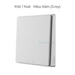 mat cong tac aqara d1 xam 1 nut homekit